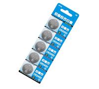DL2450 ECR2450 GPCR2450 CR2450 CR2450 BR2450 BR2450-1W Lot de 5 piles bouton au lithium 3 V pour télécommandes et gadgets