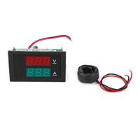 DL85-2042 Dual Display AC Voltmeter Ammeter | 80V - 300V Voltage & 0-100A Current Meter | High Accuracy 1% for Distribution Boxes/Electrical Cabinets/Voltage Regulators