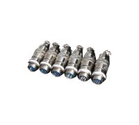 DLAHPJPT Lot de connecteurs électriques automobiles 12 mm inversé XS12 (2/3/4/5/6/7/8) Connecteur à vis aéronautique PL;/UG, XS12J2Y, XS12K2P, The Aviation PL;/UG Connecteurs de câble (1 lot XS12-3)