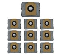 DLAIMI Lot de 10 sacs d'aspirateur pour aspirateur Eufy X8 Pro/X10 Pro Omni Robot Aspirateur Station auto-vide