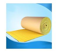 DLAZUM Panneaux en Mousse Acoustique antibruit, Mousse d'insonorisation Double Isolation phonique de 2 cm d'épaisseur, Panneaux d'insonorisation Auto-adhésifs pour Studio et hom,Yellow-13*m