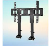 DLAZUM Support de Levage motorisé pour téléviseur, Fixation Murale réglable, mécanisme de Levage électrique avec télécommande, Double Moteur, Course de 120 cm, pour téléviseurs,1055-2255mm 55-90in TV