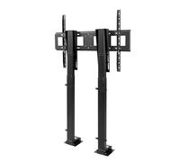 DLAZUM Support Mural motorisé pour téléviseur, Support de Fixation réglable, mécanisme de Levage avec télécommande, Course de Levage à Double Moteur de 150 cm, système de Levage,55-120in TV