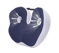 DLBJ Coussin en mousse à mémoire de forme pour le coccyx - Soulage les fesses, le bas du dos, les ischio-jambiers, les hanches, la tubérosité ischienne - Réduit la fatigue pour chaise
