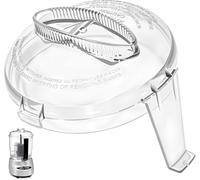 DLC-4CHB Couvercle de rechange pour robot culinaire Cuisinart Mini Prep Plus, compatible uniquement avec les modèles de robot culinaire Cuisinart Mini Prep Plus de 4 tasses, uniquement avec bol DLC