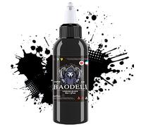 DLD Encre de tatouage noire triple de qualité supérieure - 120 ml/150 g/flacon) - Pigments conformes à l'UE - Convient pour la peau humaine - Encre pour art corporel