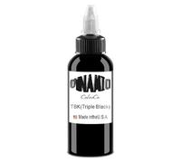 DLDN01 Encre de tatouage noire - Dernière coloration permanente pour le corps - Super noire (30 ml)