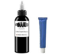 DLDN01 encre noire pure - encre de tatouage, dernière encre de tatouage tribal (120 ml)