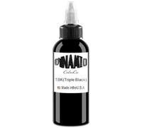 DLDN01 Tatouage noir encre - Dernière coloration permanente pour le corps - Super noire (60 ml)
