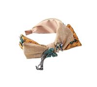 DLDXFKGV TRUSTTWO Accessoires de Cheveux élégants Faits à la Main de Luxe Strass en Cristal incrusté Brun Grande Fleur Baroque Bandeau for Les Femmes Mariage The New(2)