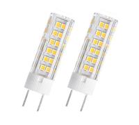 DLEDMOP 2PCS G8 Ampoule LED 7W AC 220V G8 Bi-Pin Base Blanc Chaud 2700K pour Lampe de Bureau Lustre Lumière Éclairage Paysager (7W / Blanc Chaud)