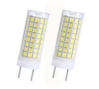 DLEDMOP G8 10W Ampoule LED 220V 4000K Blanc Naturel JCD Type Base Bi-Pin Facile à Branler pour Lustre Applique Murale Éclairage de Cuisine (10W-2PCS / blanc naturel)