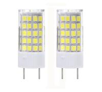 DLEDMOP G8 7W Ampoule LED 220V Blanc Froid 6000K JCD Type Bi-Pin Base Facile à Brancher pour Lustre Applique Murale Éclairage de Cuisine (7W-2PCS / blanc froid)