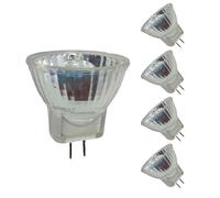 DLEDMOP Halogène MR11 30W 6V Ampoules Ampoule 15W Dimmable Longue Durée MR11 25W Blanc chaud 2800K 30W 5PCS