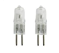 DLEDMOP Lampe Bi-Pin Ampoules Halogènes G5.3 20W, Lampes À Capsules Longue Durée 75W, Blanc Chaud, Ampoules Transparentes 35W 50W, 2 Pièces, 12v,35W,2 Pièces