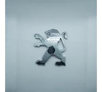 DLGJZS Auto Armatures Emblème pour Peugeot 206,ABS Logo Autocollant Capot et Coffre 3D Armoiries Stickers Étiquetage Badge Decal Accessoire Personnalisation Voiture,M