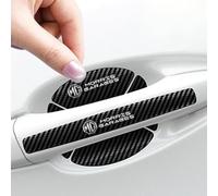 DLGJZS Auto Poignées Porte Protection Autocollant pour MG EHS 2019-2024,Film Cuvette Porte Voiture Anti Rayures avec Auto Logo Emblème Styling Accessoire