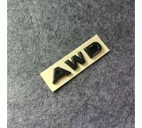 DLGJZS Noir Emblème Rechange pour Mazda CX-50 2022 2023 2024 2025,Grille Avant Coffre Arrière Logo Autocollant Lettres Carrosserie Aile Côté Insigne ABS Métal Décoration Accessoires,letters4