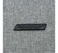 DLGJZS Noir Emblème Rechange pour Mazda MX-5 ND 2023 2024 2025,Grille Avant Coffre Arrière Logo Autocollant Lettres Carrosserie Aile Côté Insigne ABS Métal Décoration Accessoires,letters1
