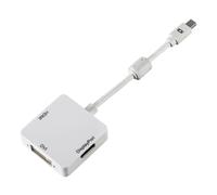 DLH Adaptateur mini DisplayPort vers HDMI / DVI / DisplayPort