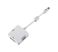 DLH - Adaptateur vidéo - Mini DisplayPort mâle pour HDMI, DVI, DisplayPort femelle - 15 cm - support pour 4K30Hz