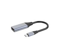 DLH Adaptateur Vidéo USB-C vers HDMI 2.0 4K 60Hz (3840x2160) Aluminium - Référence DY-TU4061 - Dimensions 20x10x208mm - Poids 29g