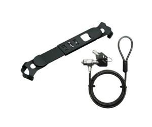 DLH Antivol universel pour tablette de 9' a 10.8', 1,8 m, Clé, Noir DY-CS4115