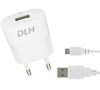 DLH - au1870 intérieur White Mobile Device Charger - Mobile Device Chargers (Indoor, Universel, AC, Contact, White, 5 V)