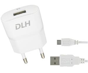 DLH - au1870 intérieur White Mobile Device Charger - Mobile Device Chargers (Indoor, Universel, AC, Contact, White, 5 V)