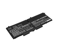 DLH - Batterie de portable (équivalent à : Dell FK0VR, Dell 0FK0VR, Dell PX0GF, Dell 8P81K, Dell 8H6WD) - lithium-polymère - 3800 mAh - 58 Wh - pour
