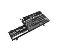 DLH Batterie Li-Pol 11.55V 4900mAh 57Wh pour HP EliteBook x360 1030 G2, remplacement 0M03XL, 6 cellules, 240g