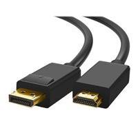 DLH câble adaptateur - DisplayPort / HDMI - 2 m
