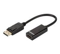 DLH câble adaptateur - DisplayPort / HDMI - 23 cm