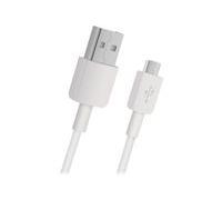 DLH CABLE USB-A VERS MICRO USB BLANC 1M, 1 m, USB A, Micro-USB B, USB 2.0, Mâle/Mâle, Blanc DY-TU1702W