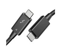 DLH DY-TU5385B, 1 m, USB C, USB C, 40 Gbit/s, Noir