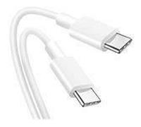 DLH - Câble USB - 24 pin USB-C (M) pour 24 pin USB-C (M) - USB 2.0 - 3.25 A - 1 m - blanc