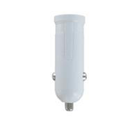 DLH Chargeur allume-cigare 1 port USB 1 A 5 W DYAU2361W blanc