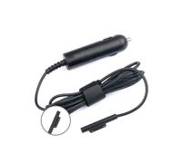 DLH Chargeur Auto 45W DY-AC3445-54 pour Microsoft Surface Pro/Go/Laptop (15V/3A, 1.2m) - Compatibilité Pro 4 à Laptop 2, Certifié CE