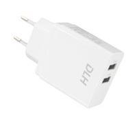 DLH - chargeur secteur 2 ports USB 12w