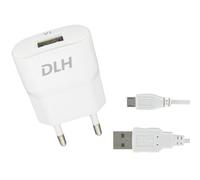 DLH - au1870 intérieur White Mobile Device Charger - Mobile Device Chargers (Indoor, Universel, AC, Contact, White, 5 V)