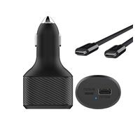 DLH - MOBILE ACCESSORIES Chargeur Allume-Cigare USB-C 90 W à Charge Rapide