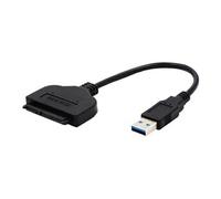 DLH - Contrôleur de stockage - 2.5", 3.5" - SATA 6Gb/s - USB 3.0 - noir