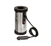 DLH Convertisseur DC-AC 12V vers 220V 150W, Port USB 2.1A, Câble 0.65m, Universel, Aluminium/Noir, Certifié CE/RoHS, DY-SU1562T