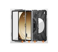 DLH Energy Housse DY-RC5020 pour Samsung Galaxy Tab A9+ 11'' (SM‑X210/X215/X216) sangle, noire