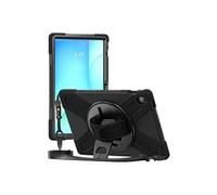 DLH Energy Housse tablette Samsung Galaxy Tab S10 FE+ (SM‑X620/X626) 27,7 cm Renforcée Noir