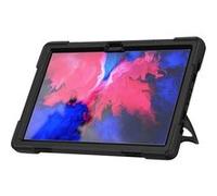 DLH - Coque de protection pour tablette - renforcée, sangle réglable, poignée tournante - 11" - pour Lenovo Tab P11 ZA7R, ZA7S, ZA7X; P11 5G ZA8Y; P11 Plus ZA94, ZA9L; Motorola Moto Tab G70 G