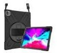 DLH Energy – Coque renforcée iPad Pro 12,9" 5e gén. – Bandoulière, poignée rotative, support