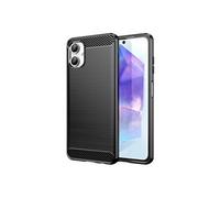 DLH - Coque de protection pour téléphone portable - silicone - noir - pour Samsung Galaxy A06