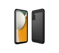 DLH - Coque de protection pour téléphone portable - silicone - noir - pour Samsung Galaxy A15, A15 5G