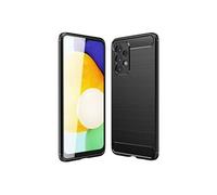 DLH - Coque de protection pour téléphone portable - silicone - noir - pour Samsung Galaxy A23, A23 5G